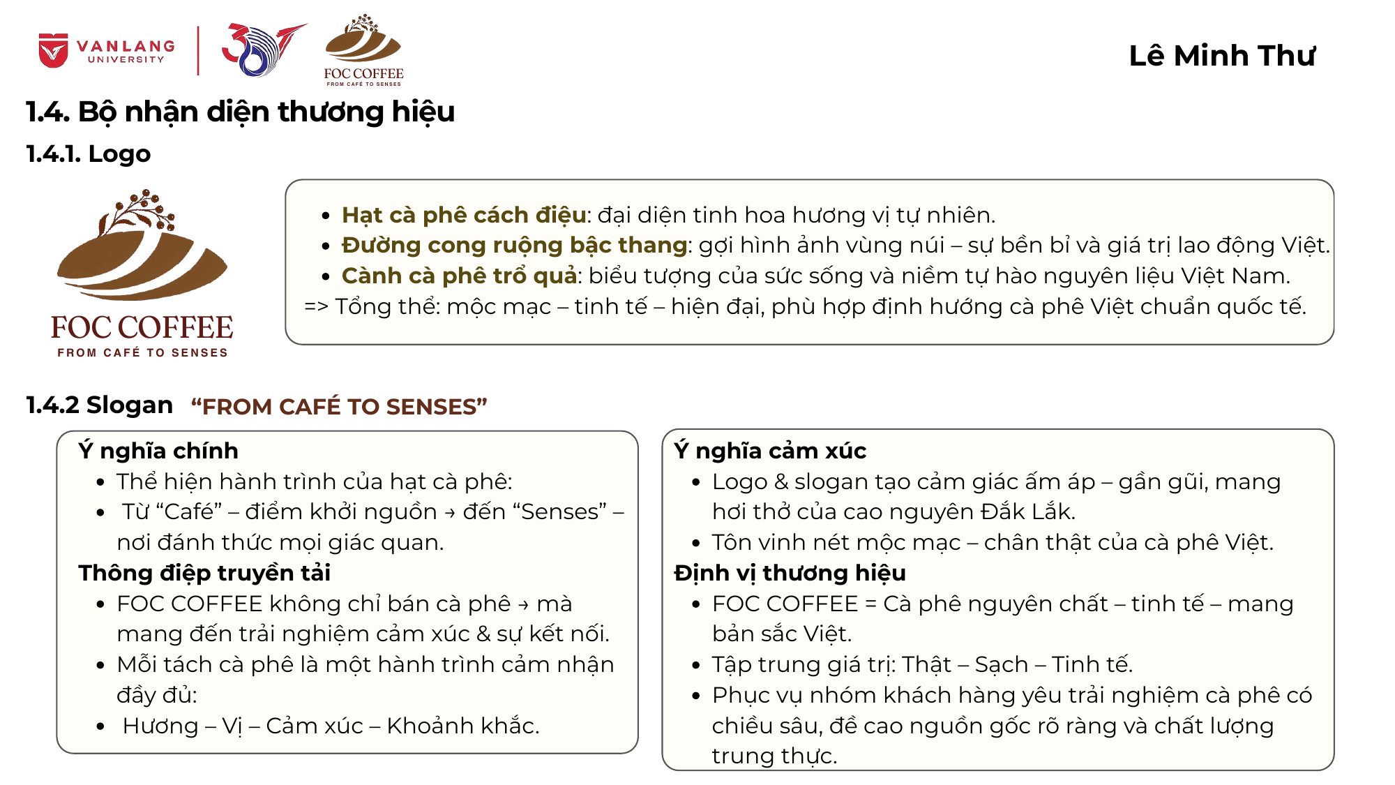 Dự án FOC Coffee